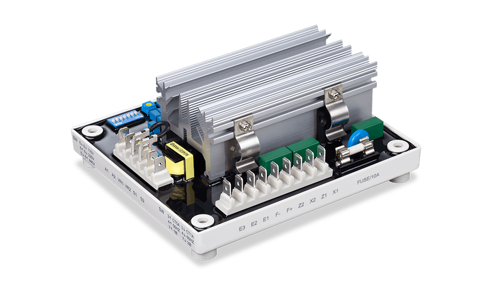 ADVR-083 8Amp穩壓器適用自勵式、輔助繞組(AUX)及永磁式(PMG)電源輸入